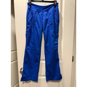 Healing Hands Purple Label Tori Scrub Pants Royal Blue XSP 9133P Yoga Waistband